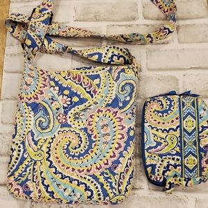 Vera Bradley Purse & Cosmetic bag